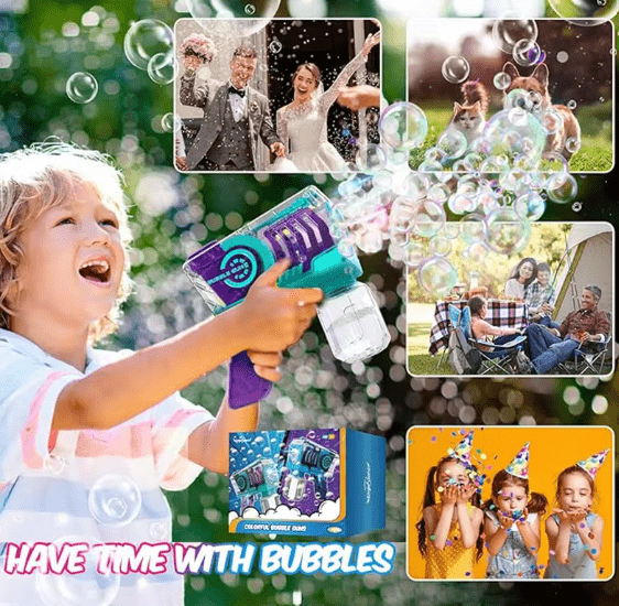 Futuristic Bubble Gun - Zambeel