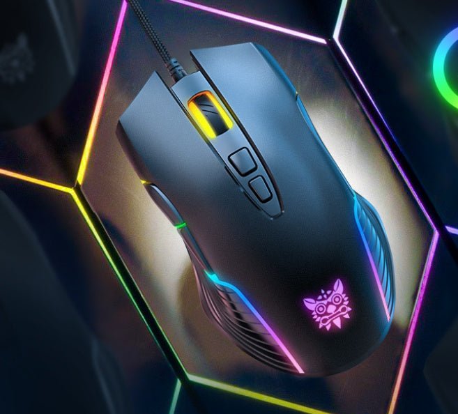 Gaming Gaming Mouse Seven - Speed DPI Adjustable RGB Light - Zambeel