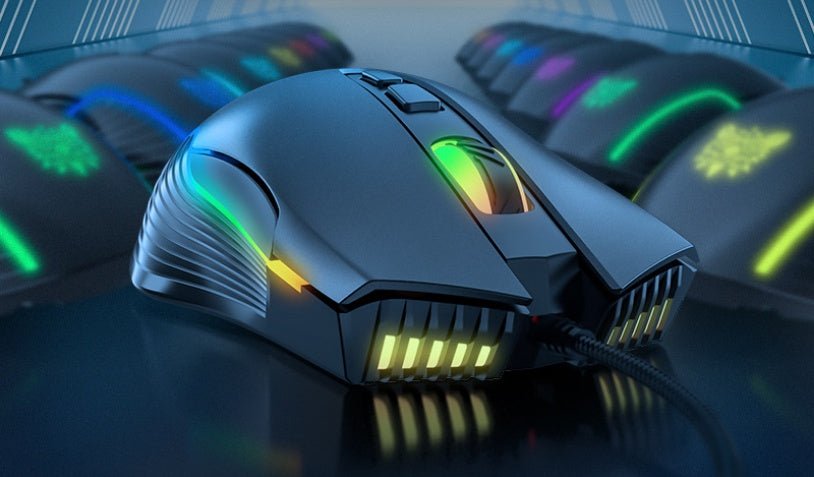 Gaming Gaming Mouse Seven - Speed DPI Adjustable RGB Light - Zambeel