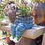 Garden Art Jeans Garden Decoration Flower Pot - Zambeel