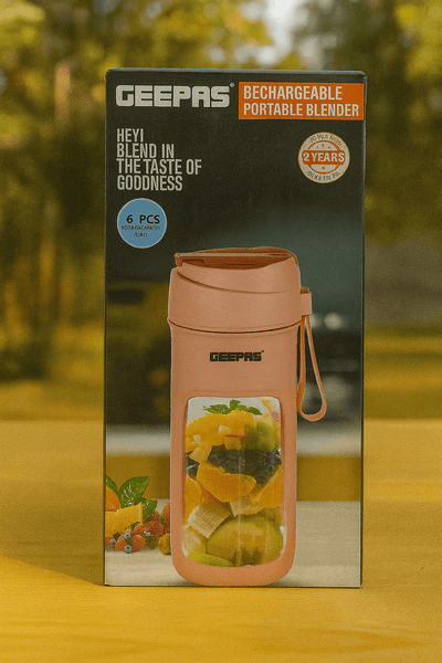 Geepas - Rechargeable Portable Blender © - Zambeel