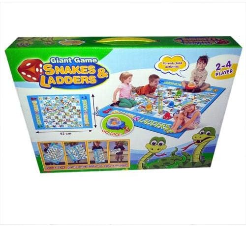 Giant Snake & Ladders Game - Zambeel