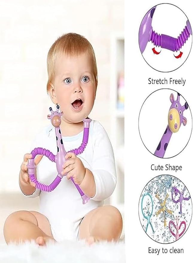 Giraffe Stretch & Twist Sensory Fidget Toys - Zambeel