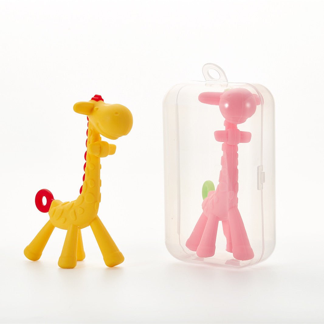 Giraffe Toy for Baby Teether Molar Stick - Zambeel