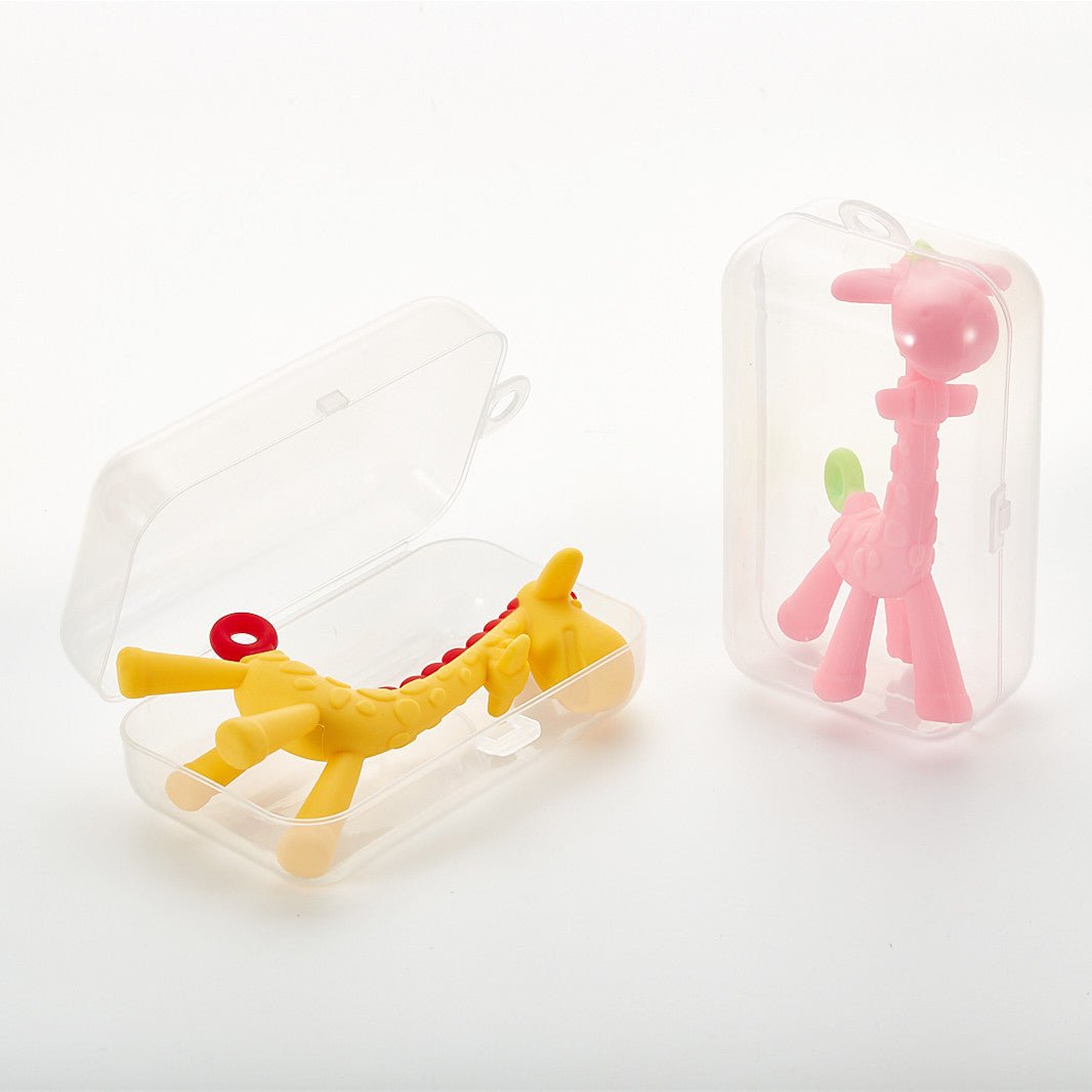 Giraffe Toy for Baby Teether Molar Stick - Zambeel