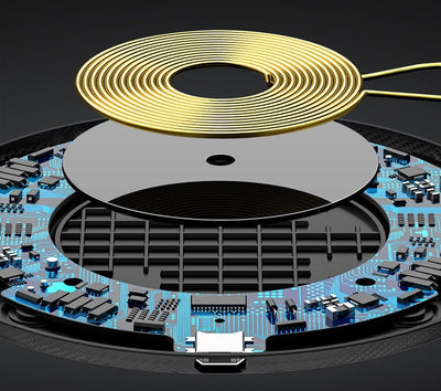 Glass Disc Wireless Charger - Zambeel