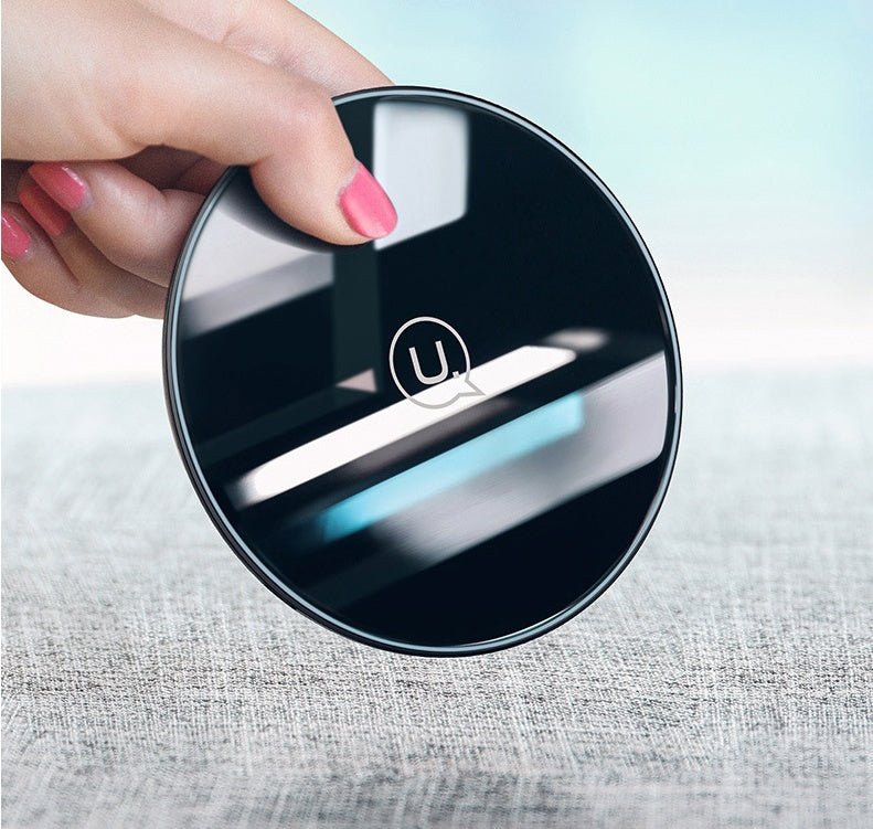 Glass Disc Wireless Charger - Zambeel
