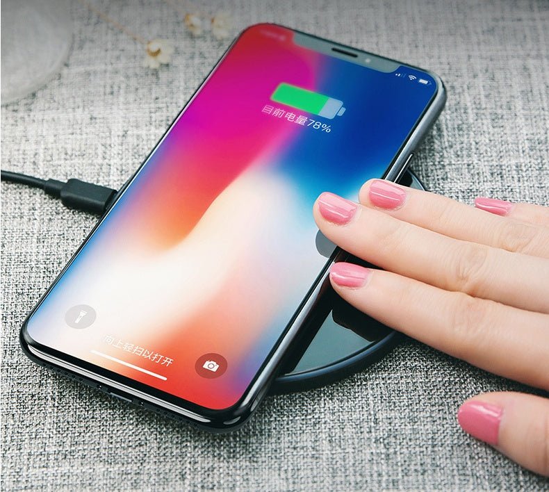Glass Disc Wireless Charger - Zambeel