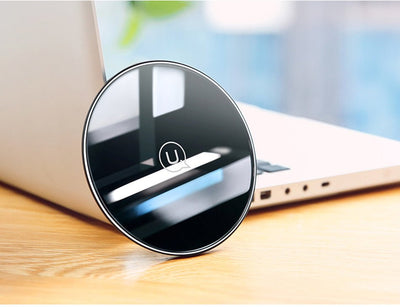 Glass Disc Wireless Charger - Zambeel