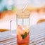 Glass Mug With Bamboo Lid & Straw - Zambeel