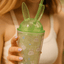 Glitter Bunny Cup with Straw - Zambeel