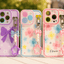 Glitter Floral Case with Charm - Zambeel