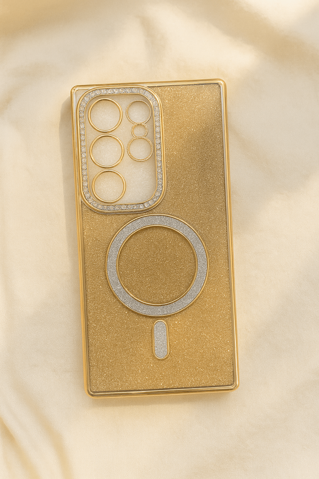 Glitter Magnetic Ring Mobile Case - Zambeel