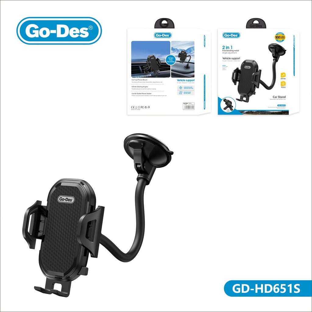 Go - Des - 2 - in - 1 Car Holder - Zambeel