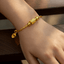 Gold - Plated Adjustable Charm Bracelets - Zambeel