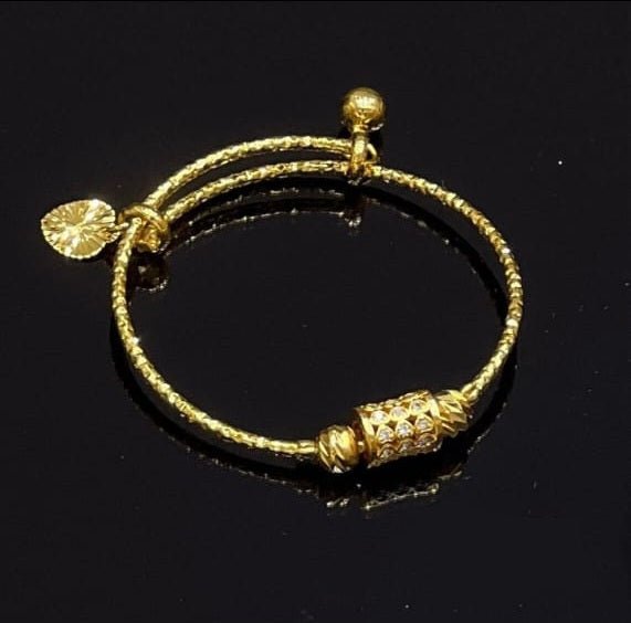 Gold - Plated Adjustable Charm Bracelets - Zambeel