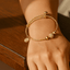 Gold - Plated Adjustable Charm Bracelets - Zambeel
