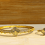 Gold - Plated Bracelet & Ring Set - Zambeel