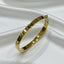 Gold Studded Bangle - Zambeel