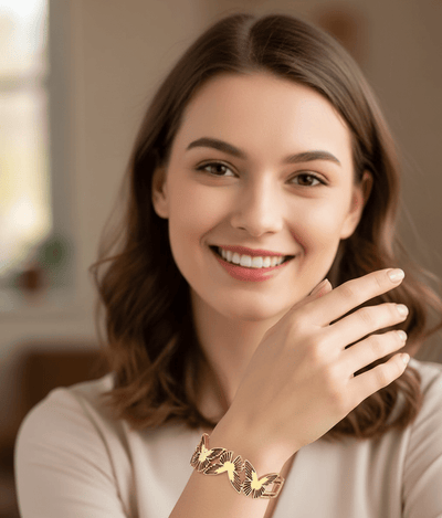 Golden Flight Bangle - Zambeel