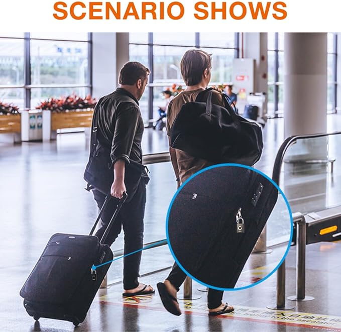 Golden Fox - Fingerprint Padlock - Zambeel