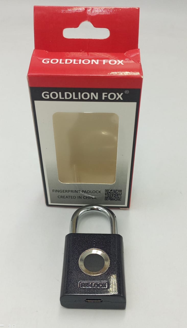 Golden Fox - Fingerprint Padlock - Zambeel