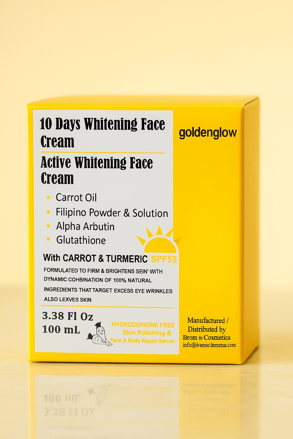 Golden Glow - 10 Days Active Whitening (Original) - Zambeel