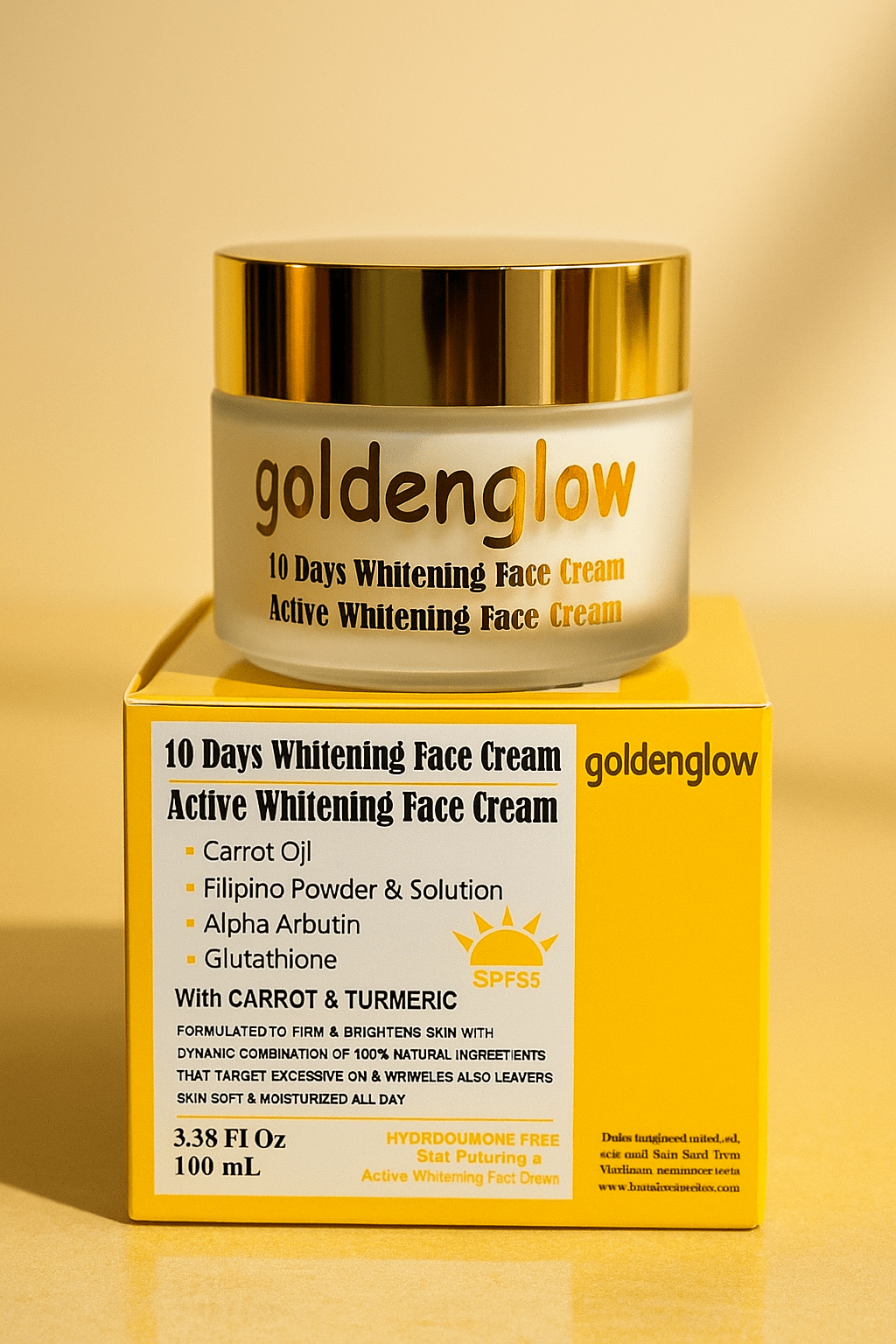Golden Glow - 10 Days Active Whitening (Original) - Zambeel