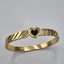 Golden Heartline Bangle - Zambeel
