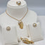 Golden Pearl Emblem Jewelry Set - Zambeel