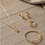 Golden Pearl Emblem Jewelry Set - Zambeel