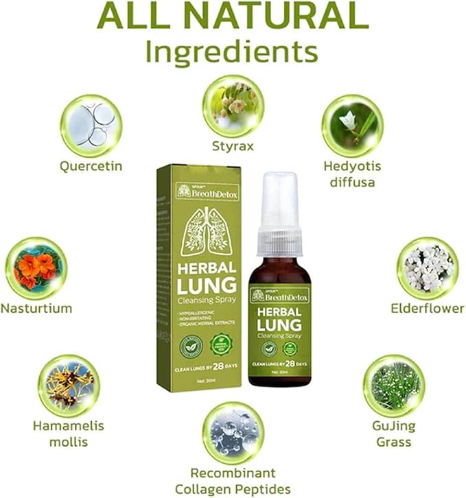 Googeer - Herbal Lung Cleansing Spray (Original) - Zambeel