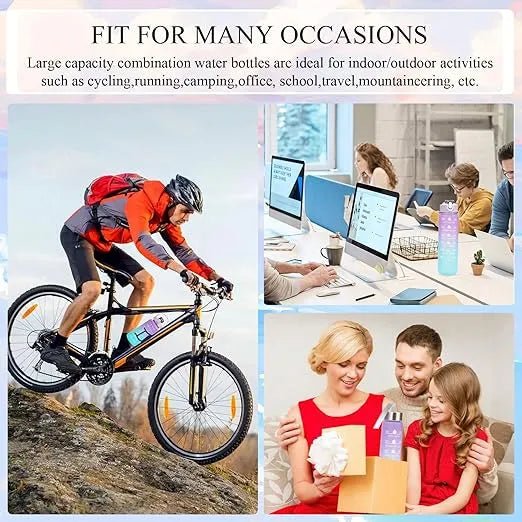 Gradient Water Bottle Set - Zambeel