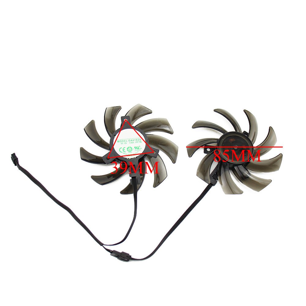 Graphics Card Cooling Fan GA91S2U For Palit GTX1060 6GB P106 - 100 - Zambeel