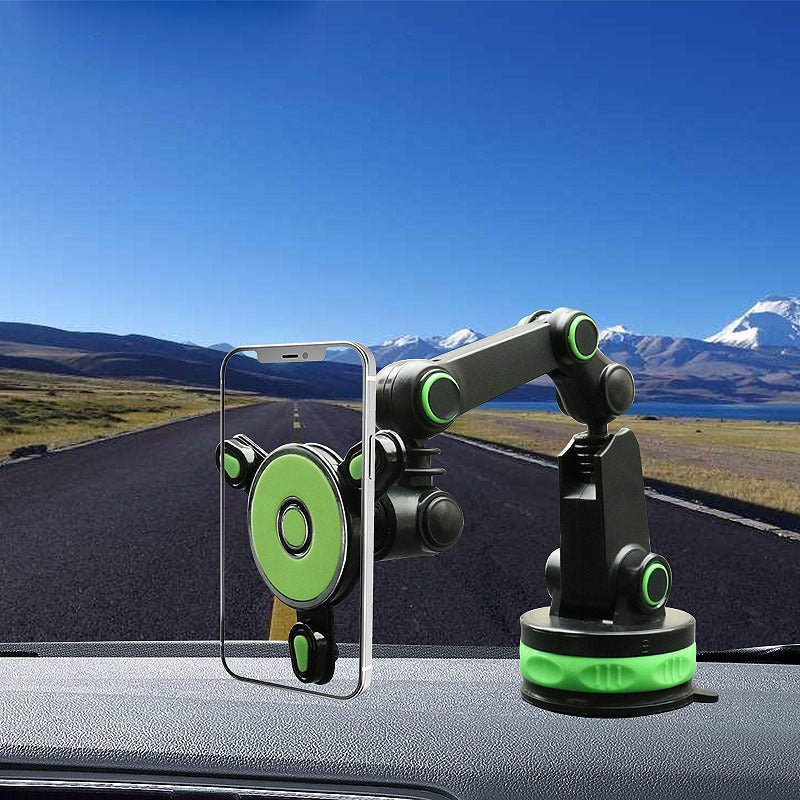 Gravity Magnetic Car Phone Holder Suction Cup Adjustable Universal Holder - Zambeel