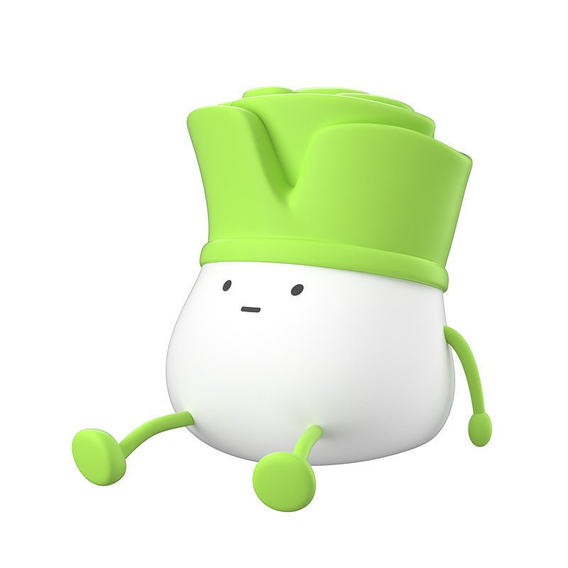 Green Chinese OnionNight Light Decompression Desktop Decoration Home Decor - Zambeel