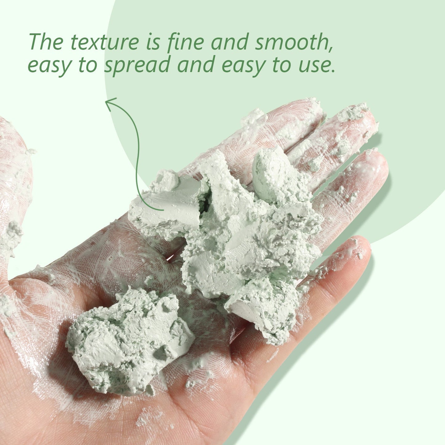 Green Tea Cleansing Blackhead Oil Control Acne Smear Mask - Zambeel