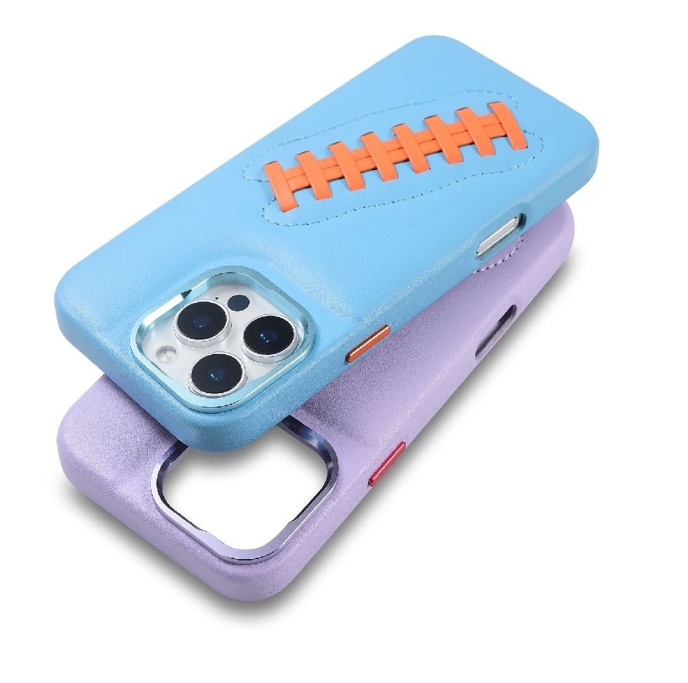 Gridiron Lace Accent Protective Phone Case - Zambeel