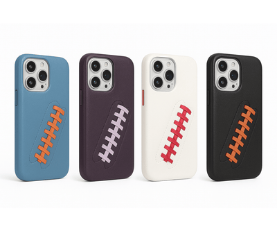 Gridiron Lace Accent Protective Phone Case - Zambeel