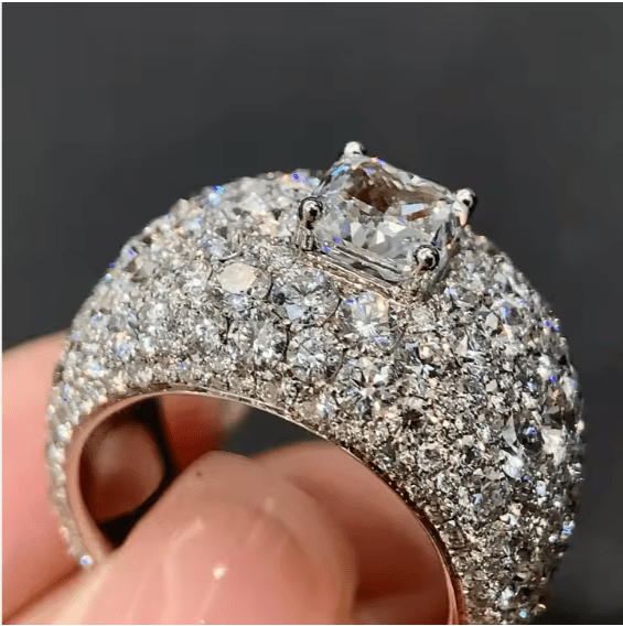 Grown Diamond Ring - Zambeel