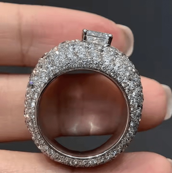 Grown Diamond Ring - Zambeel