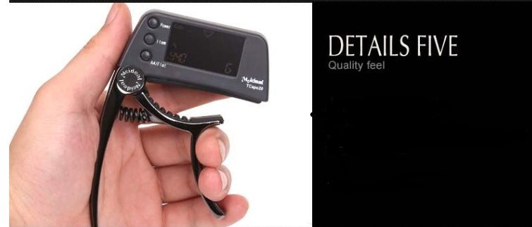 Guitar Capo with Built - in Tuner - Zambeel