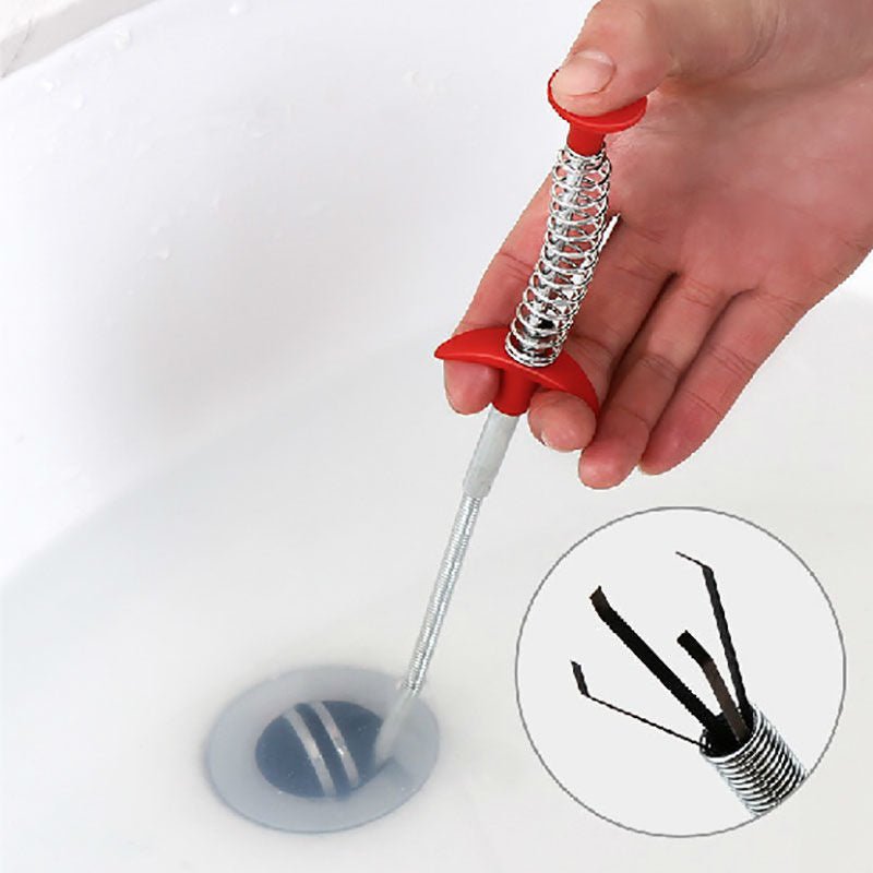Hair Hook And Sewer Tool WaterPpipe Hair Cleaner - Zambeel