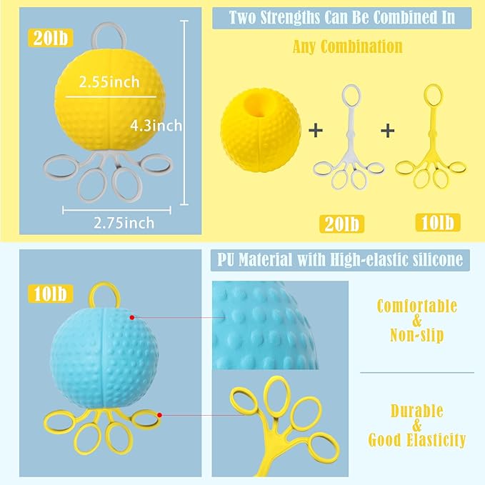 Hand Therapy Ball - Zambeel