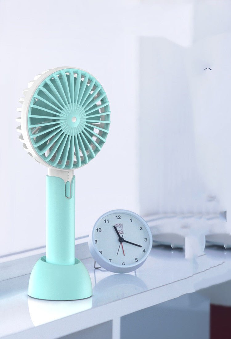 Handheld Mini Silent Desktop Small Electric Fan Portable Handheld Fan - Zambeel