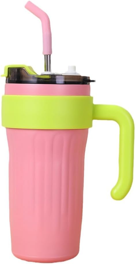 Handle Tumbler With Straw - Zambeel