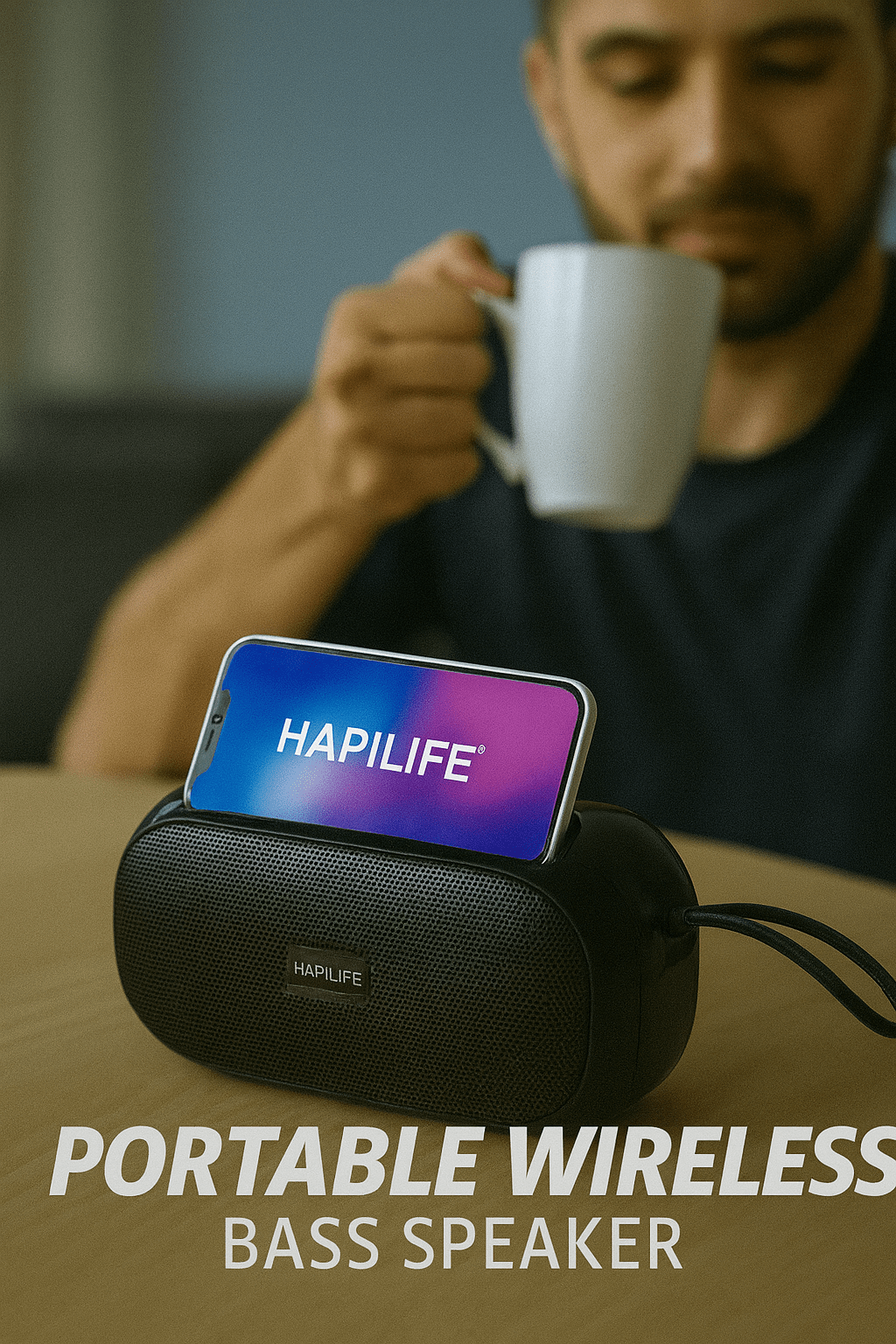 Hapilife - Portable Wireless Speaker - Zambeel