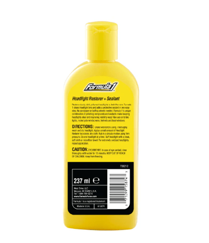 Headlight Restorer (237ml) - Zambeel
