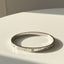 Heart Engraved Silver Bangle - Zambeel