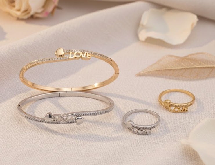 Heart Sparkling Love Bracelet - Zambeel